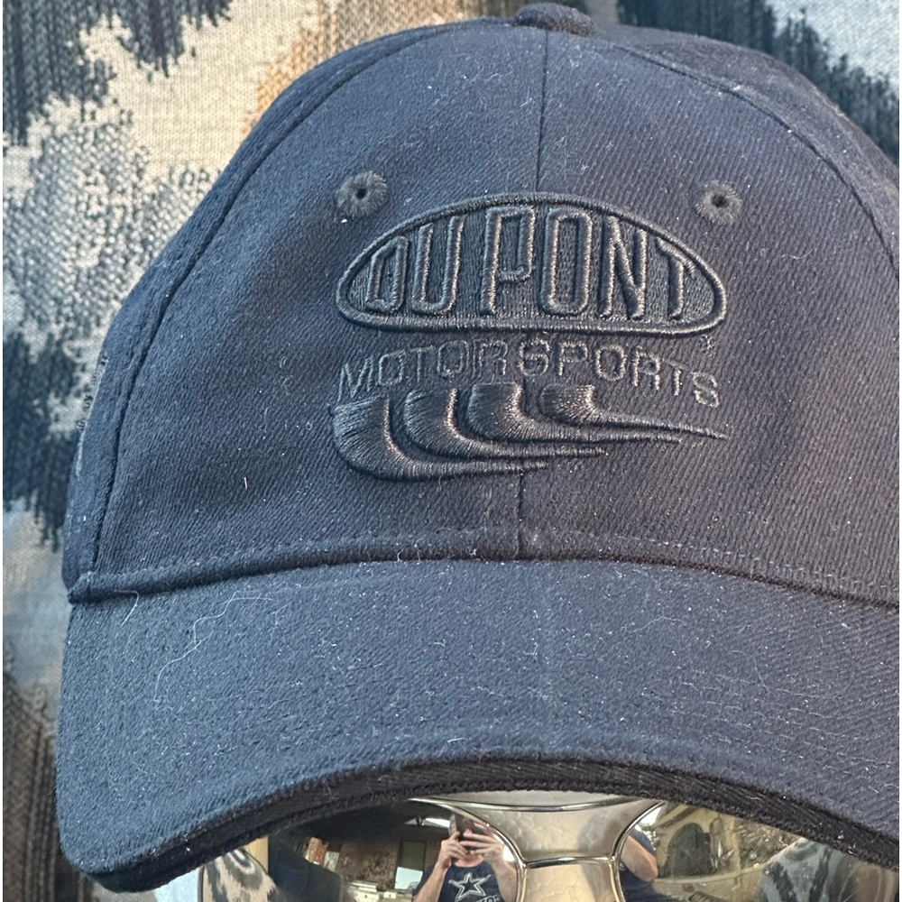 DuPont Motorsport CHASE authentic black #24 cap. Worn once at the track.